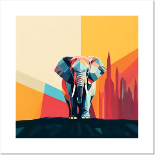 Elephant Pop Art Posters and Art